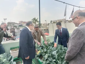 محافظ القليوبية : تعميم تجربة هيئة الشبان العالمية في زراعة الاسطح وإطلاق مبادرة مشتركة بمشاركة جامعة بنها