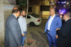 محافظ القليوبيه يتابع أعمال النظافة والإشغالات بمدينة بنها
