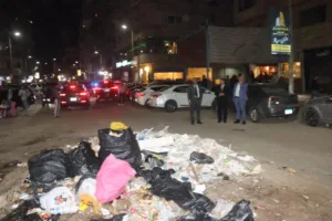محافظ القليوبيه يتابع أعمال النظافة والإشغالات بمدينة بنها