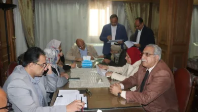 محافظ القليوبية يعقد لقاء المواطنين بالخانكة - صور