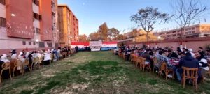 رئيس جامعة بنها يشارك طلاب المدن الجامعية حفل إفطار رمضان - صور