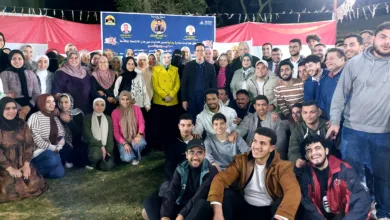 رئيس جامعة بنها يشارك طلاب المدن الجامعية حفل إفطار رمضان - صور