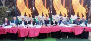 رئيس جامعة بنها يشارك حفل إفطار رمضان بكليتي الزراعة والطب البيطري بمشتهر - صور