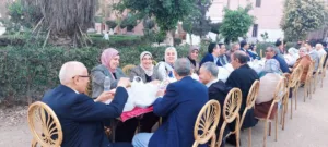 رئيس جامعة بنها يشارك حفل إفطار رمضان بكليتي الزراعة والطب البيطري بمشتهر - صور