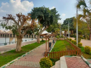 محافظ القليوبية يتابع استعدادات حدائق القناطر الخيرية لعيد الفطر المبارك
