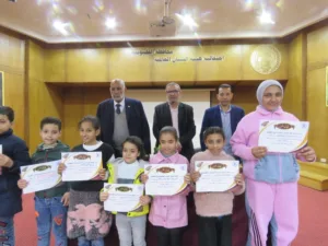 شارك بها ما يقرب من 5000متسابق، الشبان العالمية ببنها تكرم حفظة القران الكريم