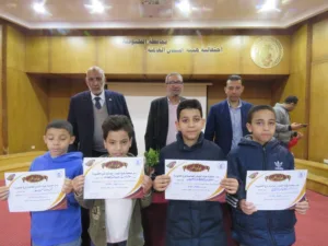 شارك بها ما يقرب من 5000متسابق، الشبان العالمية ببنها تكرم حفظة القران الكريم