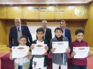 شارك بها ما يقرب من 5000متسابق، الشبان العالمية ببنها تكرم حفظة القران الكريم