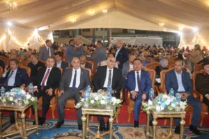 محافظ القليوبية يشهد احتفالية الشعب الجمهوري بتكريم حفظة القرآن الكريم