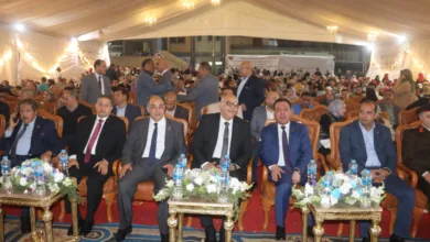 محافظ القليوبية يشهد احتفالية الشعب الجمهوري بتكريم حفظة القرآن الكريم