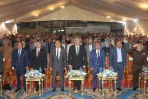 محافظ القليوبية يشهد احتفالية الشعب الجمهوري بتكريم حفظة القرآن الكريم