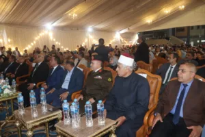 محافظ القليوبية يشهد احتفالية الشعب الجمهوري بتكريم حفظة القرآن الكريم