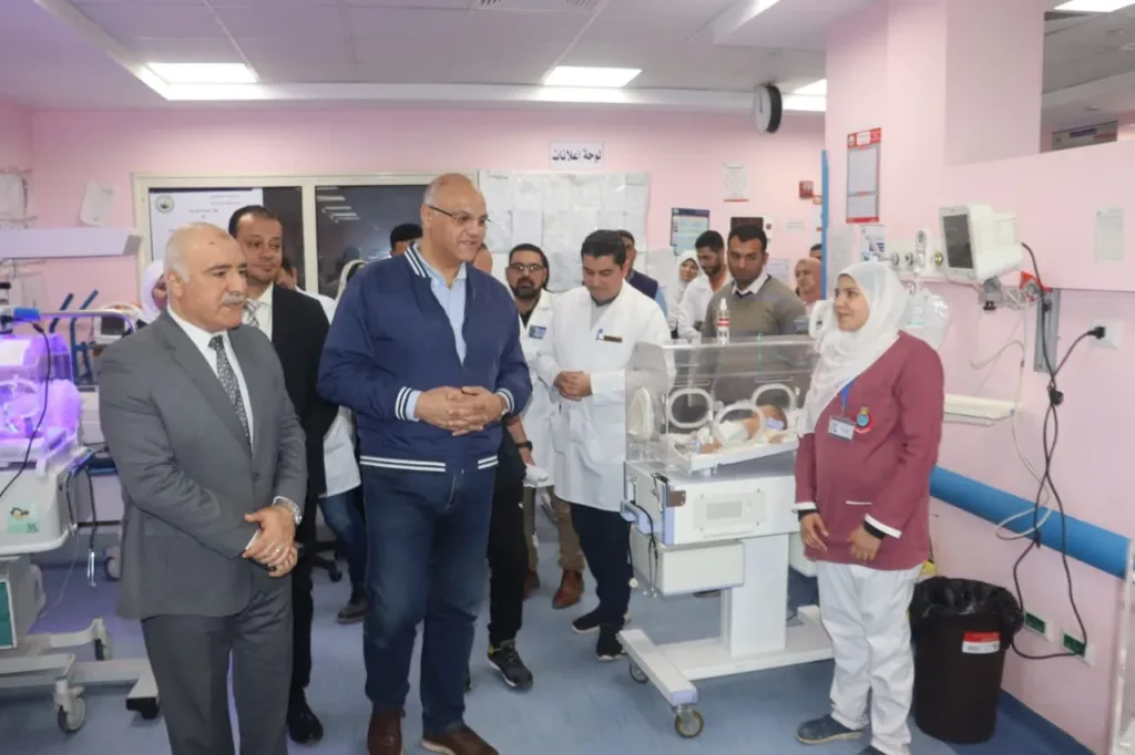 محافظ القليوبية يتفقد مستشفى القناطر الخيرية ويؤكد على جاهزيتها