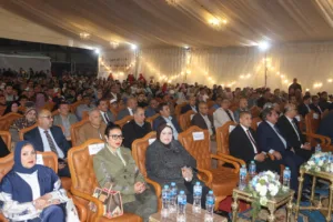 محافظ القليوبية يشهد احتفالية الشعب الجمهوري بتكريم حفظة القرآن الكريم