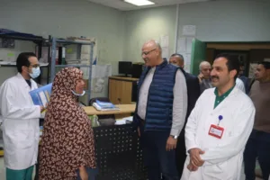 محافظ القليوبية يتفقد مستشفى ناصر وقليوب لمتابعة استعدادات العيد