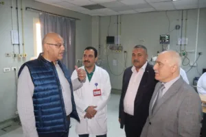 محافظ القليوبية يتفقد مستشفى ناصر وقليوب لمتابعة استعدادات العيد