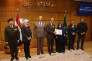 محافظ القليوبية ومدير الأمن يشهدان احتفالية يوم الشهيد وتكريم أسر الشهداء