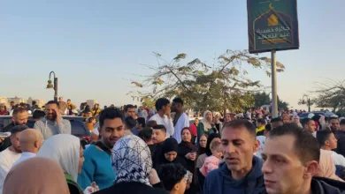 كورنيش بنها يستقبل مئات المواطنين للاحتفال بعيد الفطر
