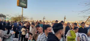 كورنيش بنها يستقبل مئات المواطنين للاحتفال بعيد الفطر