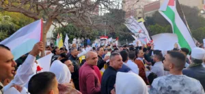 أهالي بنها ينظمون وقفة تضامنية لنصرة القضية الفلسطينية