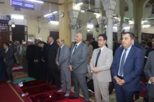 محافظ القليوبية يشهد احتفالية الأوقاف بذكرى العاشر من رمضان بمسجد ناصر ببنها