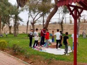 اقبال كبير علي حدائق القناطر الخيرية في ثان ايام عيد الفطر