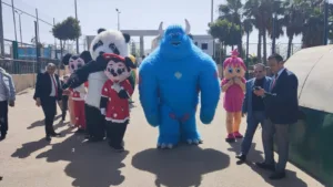 جامعة بنها تنظم حفلا ترفيهيا للأطفال الفلسطينين المرافقين لمصابي غزة بالمستشفى الجامعي