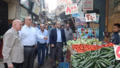 محافظ القليوبية يتفقد أسواق الخضروات والفاكهه بمدينة الخصوص - صور محافظ القليوبية يتفقد أسواق الخضروات والفاكهه بمدينة الخصوص - صور