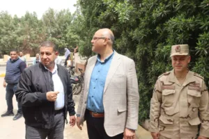 محافظ القليوبية يتفقد عدداً من المشروعات بالقناطر الخيرية