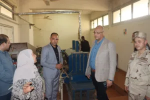 محافظ القليوبية يتفقد عدداً من المشروعات بالقناطر الخيرية