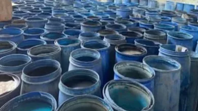 ضبط 100 طن مخصبات زراعية داخل مصنع غير مرخص بالقليوبية