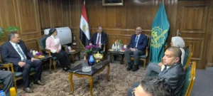 محافظ القليوبية يستقبل وزير الاتصالات وتكنولوجيا المعلومات لافتتاح عدد من المشروعات