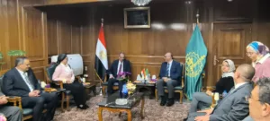 محافظ القليوبية يستقبل وزير الاتصالات وتكنولوجيا المعلومات لافتتاح عدد من المشروعات