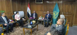 محافظ القليوبية يستقبل وزير الاتصالات وتكنولوجيا المعلومات لافتتاح عدد من المشروعات
