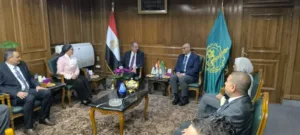 محافظ القليوبية يستقبل وزير الاتصالات وتكنولوجيا المعلومات لافتتاح عدد من المشروعات