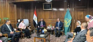 محافظ القليوبية يستقبل وزير الاتصالات وتكنولوجيا المعلومات لافتتاح عدد من المشروعات