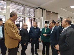 رئيس جامعة بنها يستقبل رئيس جامعة ووهان بالصين والوفد المرافق له