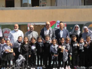هيئة الشبان العالمية تنظم فعالية بعنوان " لا للتهجير " عن أحداث فلسطين