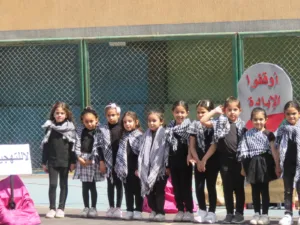 هيئة الشبان العالمية تنظم فعالية بعنوان " لا للتهجير " عن أحداث فلسطين