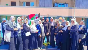 هيئة الشبان العالمية تنظم فعالية بعنوان " لا للتهجير " عن أحداث فلسطين