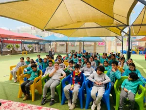 ندوة توعوية عن العناية بصحة الأسنان بمجمع مدارس الشبان العالميه ببنها