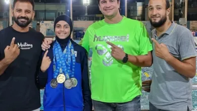 هاجر إيهاب تلمع بالذهب: بطلة الجمهورية في الخماسي الحديث لعام 2025