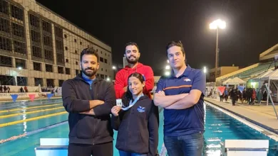 نُورين شعراوي تَتَوَّجُ بِذَهَبِيَّةِ 800 مِتْر حُرَّة في بُطُولَةِ كَأسِ مِصرَ لِلسِّبَاحَةِ القَصِيرَة 2024–2025