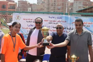 منتخب القليوبية كرة السلة بنات يحرز المركز الاول علي مستوي بطولة الجمهورية