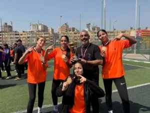 منتخب القليوبية كرة السلة بنات يحرز المركز الاول علي مستوي بطولة الجمهورية