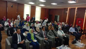 رئيس جامعة بنها يفتتح المؤتمر الطلابى الثالث لكلية التربية النوعية - صور