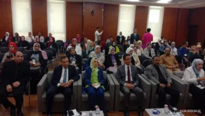 رئيس جامعة بنها يفتتح المؤتمر الطلابى الثالث لكلية التربية النوعية - صور