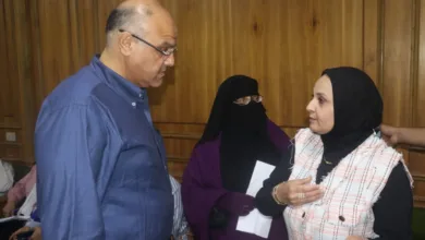 محافظ القليوبية يستجيب لاستغاثة سيدة ويوفر لها دعمًا لبدء مشروع صغير