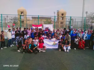 جامعة بنها تحصد 17 ميدالية فى المهرجان الترويحي بجامعة حلون