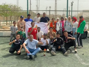 جامعة بنها تحصد 17 ميدالية فى المهرجان الترويحي بجامعة حلون